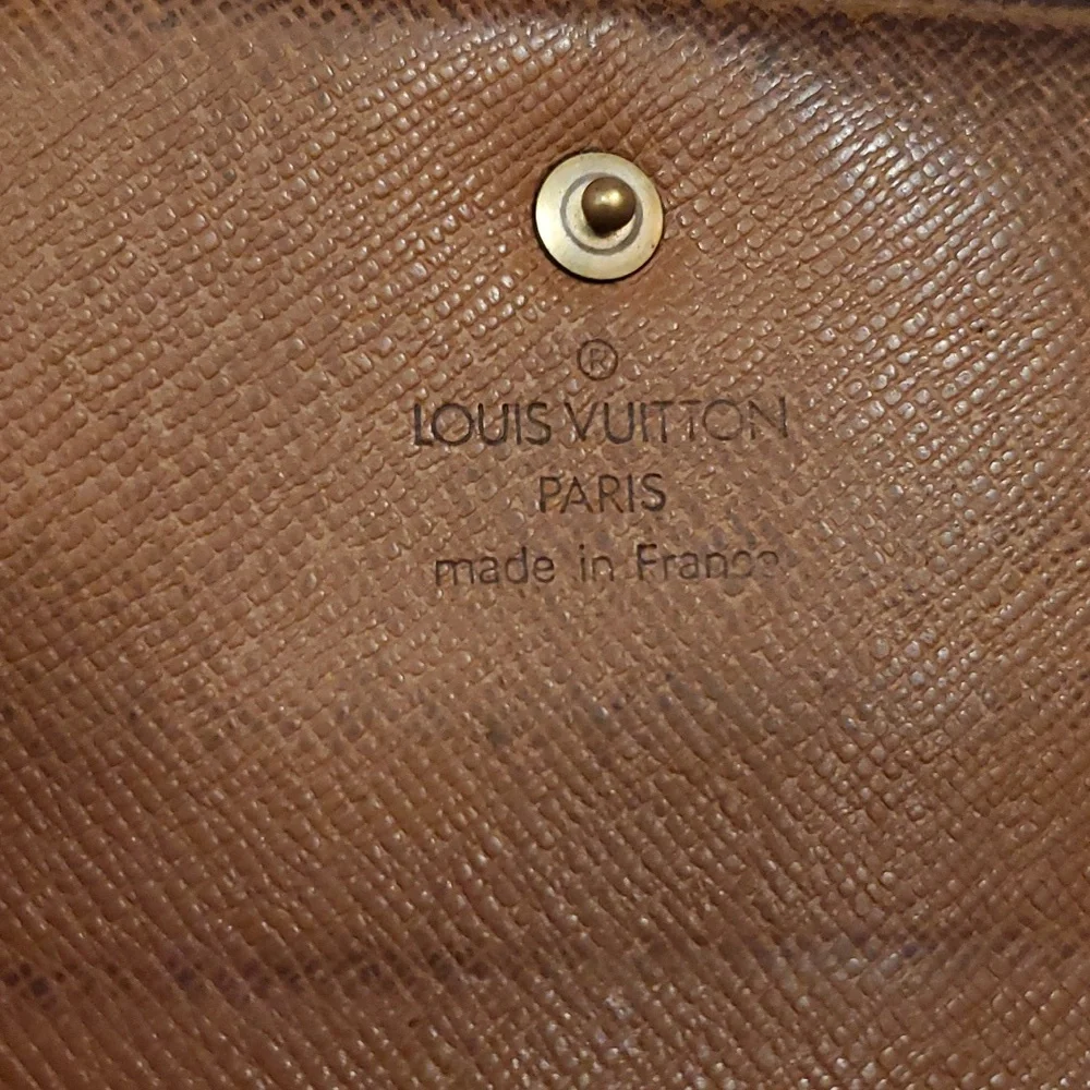 Louis Vuitton LV wallet brown